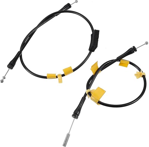 X AUTOHAUX 2 unidades de cable de liberación de pestillo de puerta para Ford F150 Extended Cab 2004-2008 para Lincoln Mark LT 2006-2008