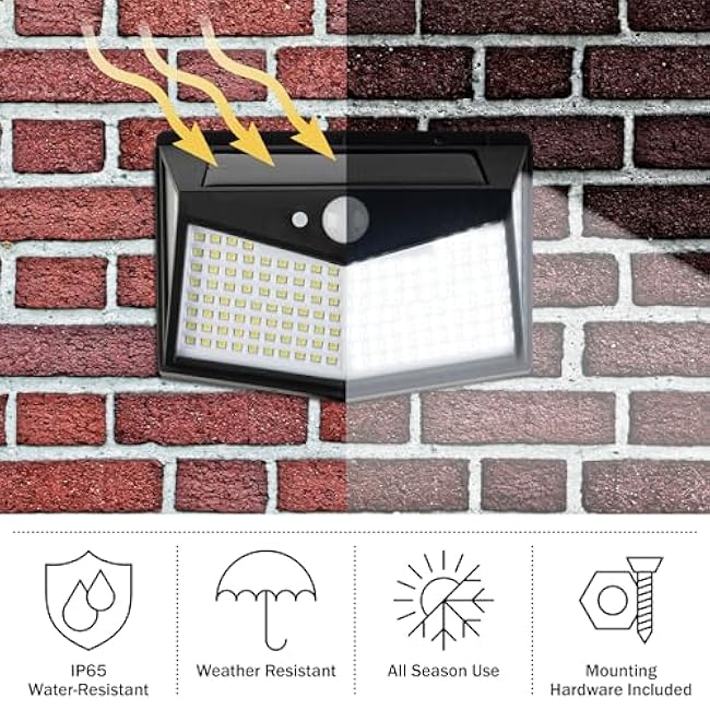 Pure Garden Outdoor Solar Lights 2-Pack