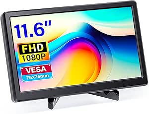 Amazon.com: ELECROW Monitor portátil de 11.6 pulgadas FHD 1920x1080 VGA ...