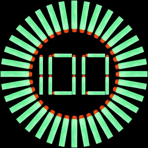 Paquete de recambio de dardos compatible con pistolas Nerf Rebelle N-Strike, munición de balas para Nerf N-Strike Elite 2.0 Series