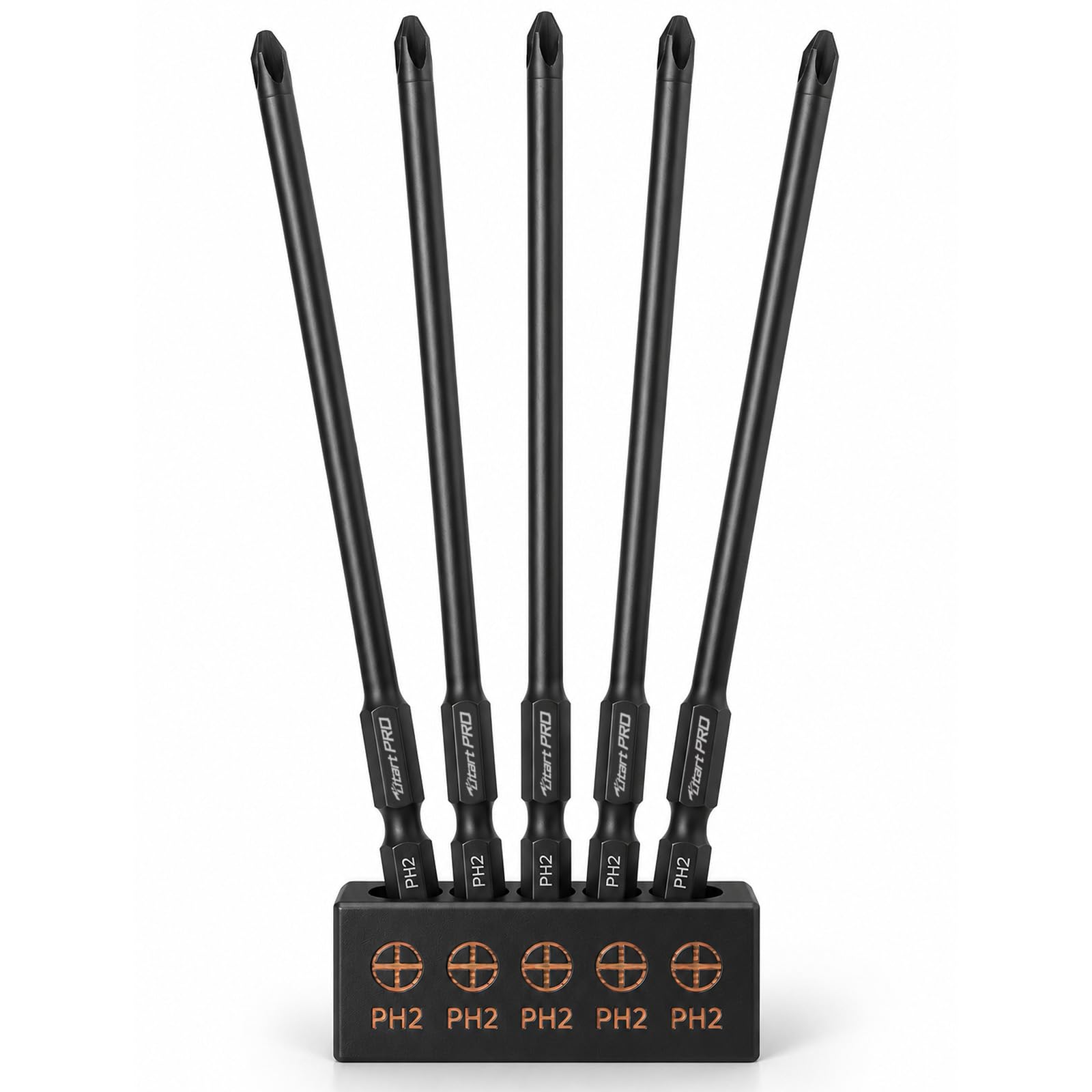 LitartPRO PH2 Autofeed Drywall Screwdriver Bits 116mm