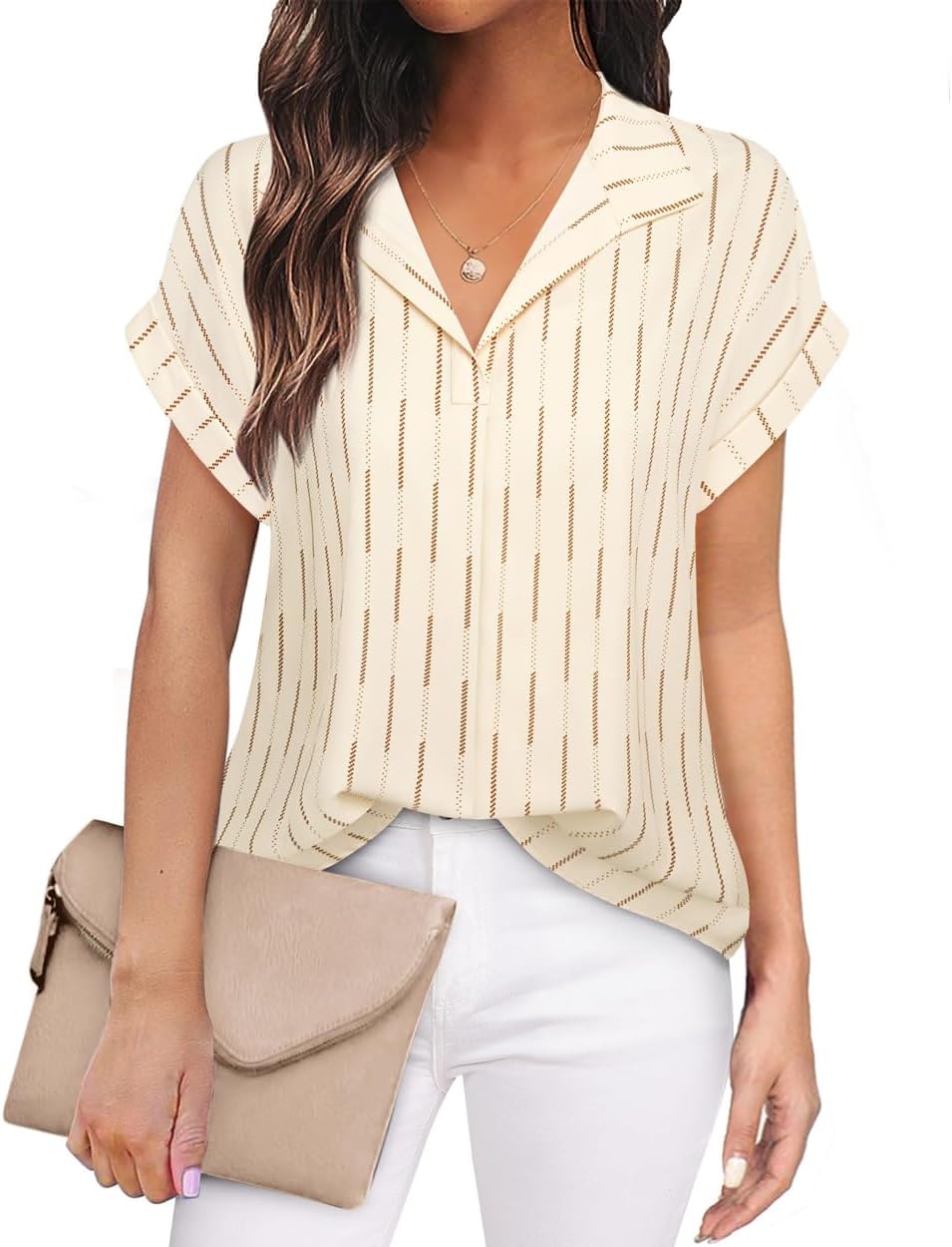 Striped Beige