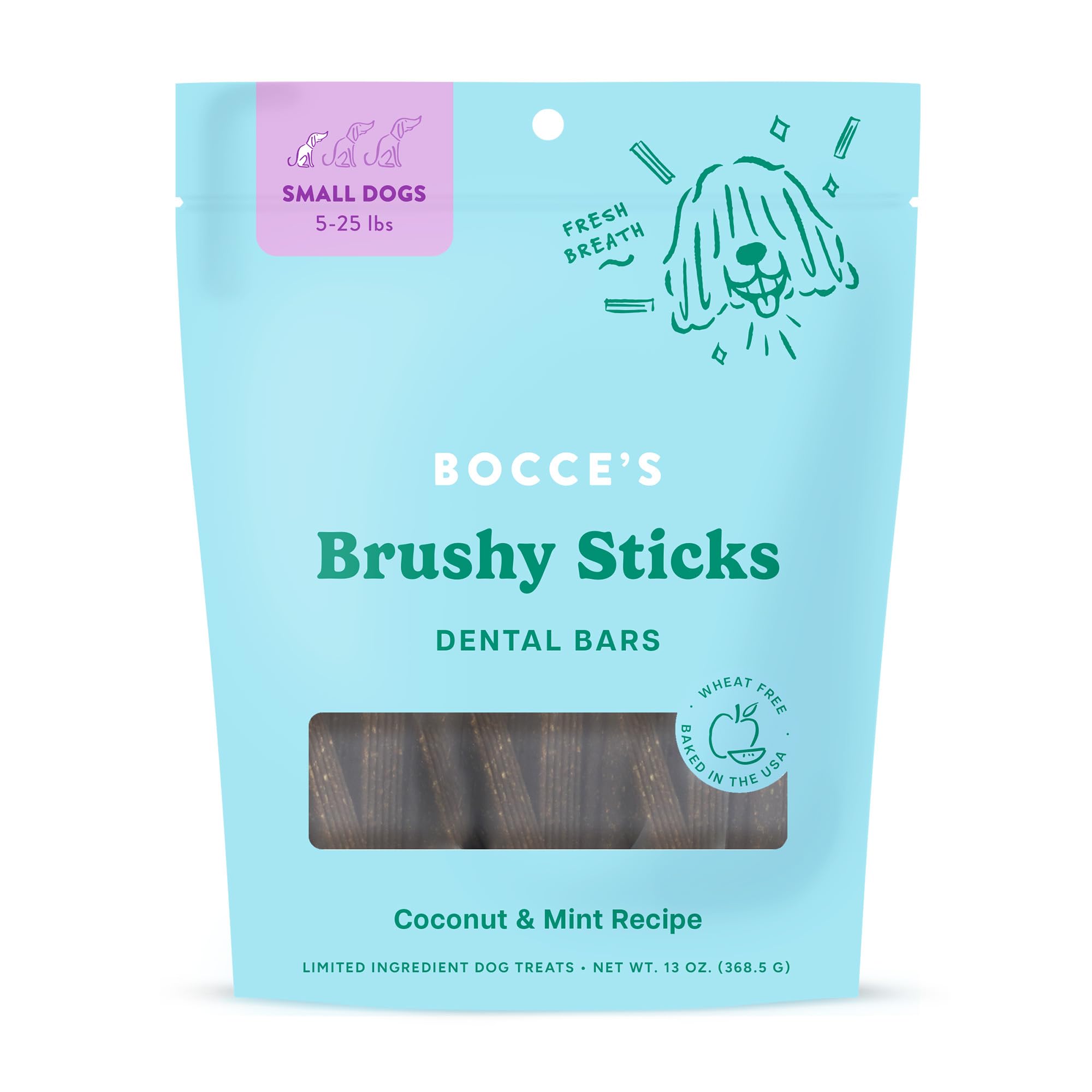 Bocce's Bakery Brushy Sticks