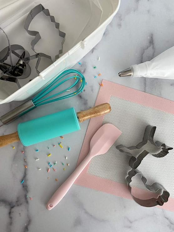 Magical Unicorn Baking Set for Kids - Complete Baking Kit with Apron, Tools, and Recipes
