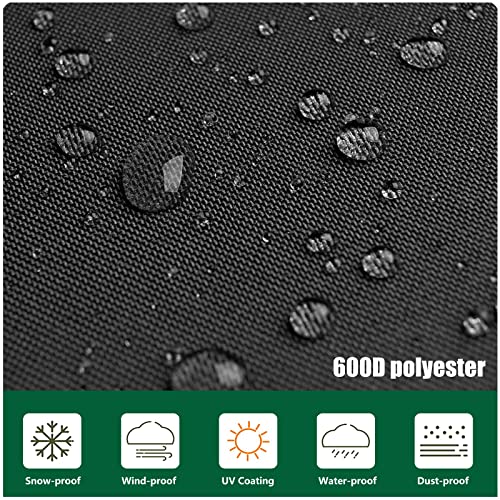 Outdoor Compost Bin Cover,Heavy Duty Waterproof Compost Tumbler Cover,Suitable For 37-43 Gallon Outdoor Dual Chamber Tumbling Composter（Only Cover） #TOP4