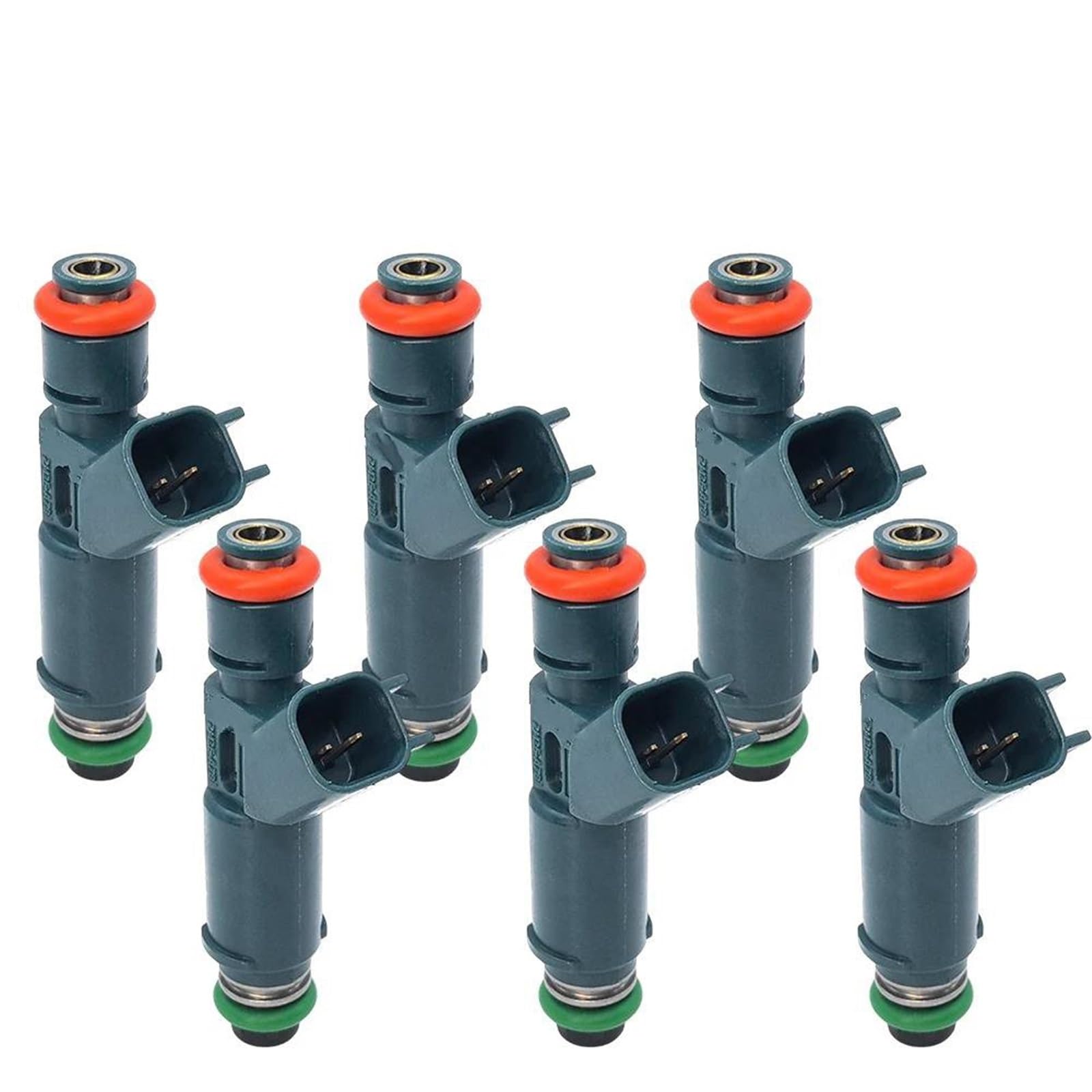 2M2E-A7B AJ51-13-250 Para Ford Para Mondeo 2001 2002 2003 2004 V6-2.5l 6 Uds Inyector Combustible boquillas inyector combustible diésel