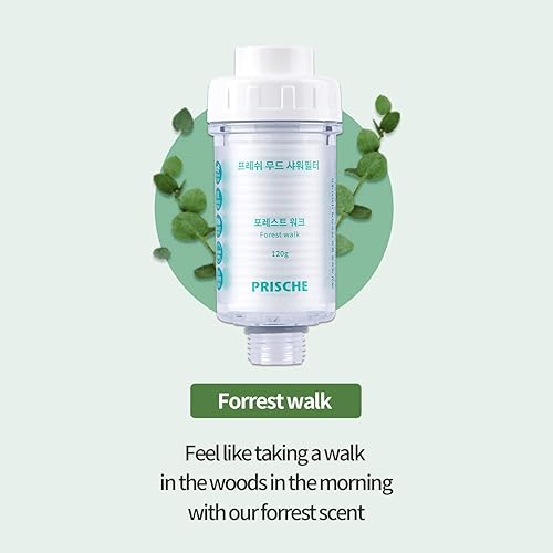 Miniatura 6 de HubiCare - Infusor de ducha con vitamina C, suavizante de agua dura, purificador de agua, filtro de ducha de cloro y fluoruro, cabeza con cuentas,