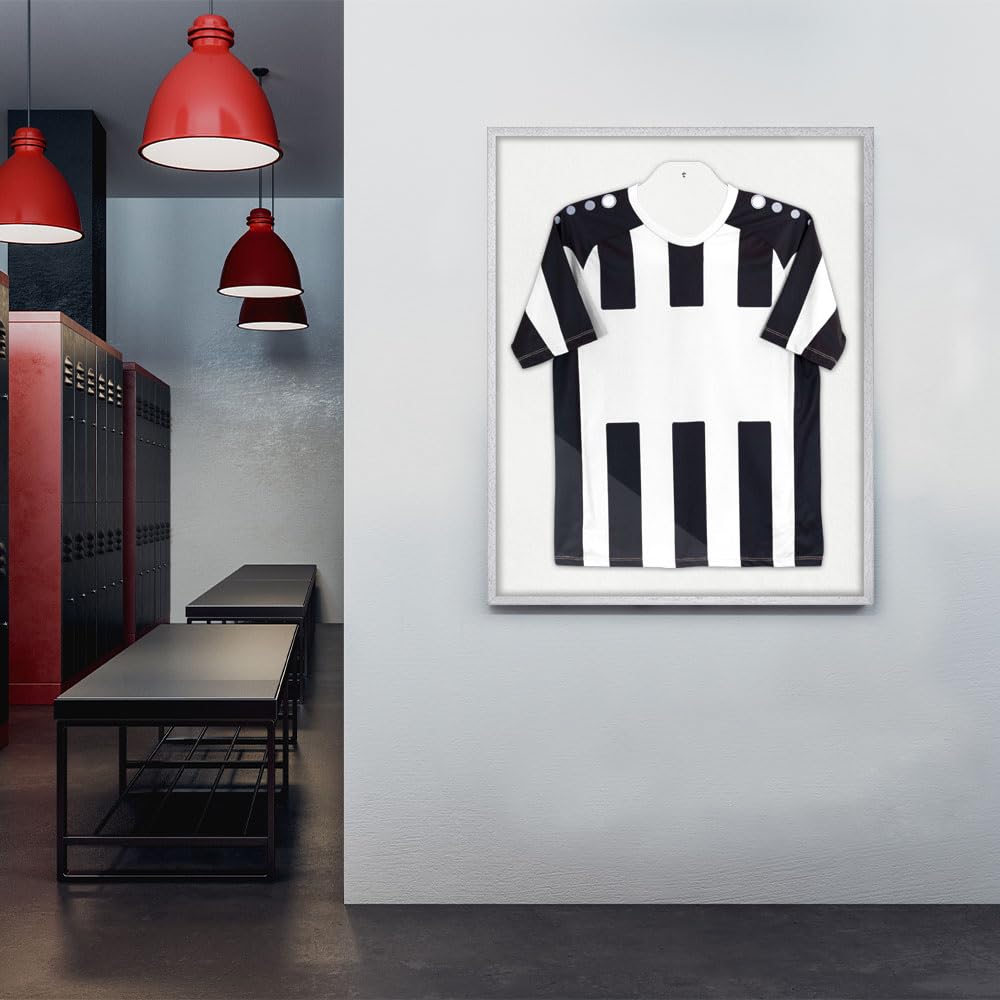 Bildershop-24 Objektrahmen Trikotrahmen Vario inkl. Bügel und Passepartout 80x100cm Mattsilber (lackiert)
