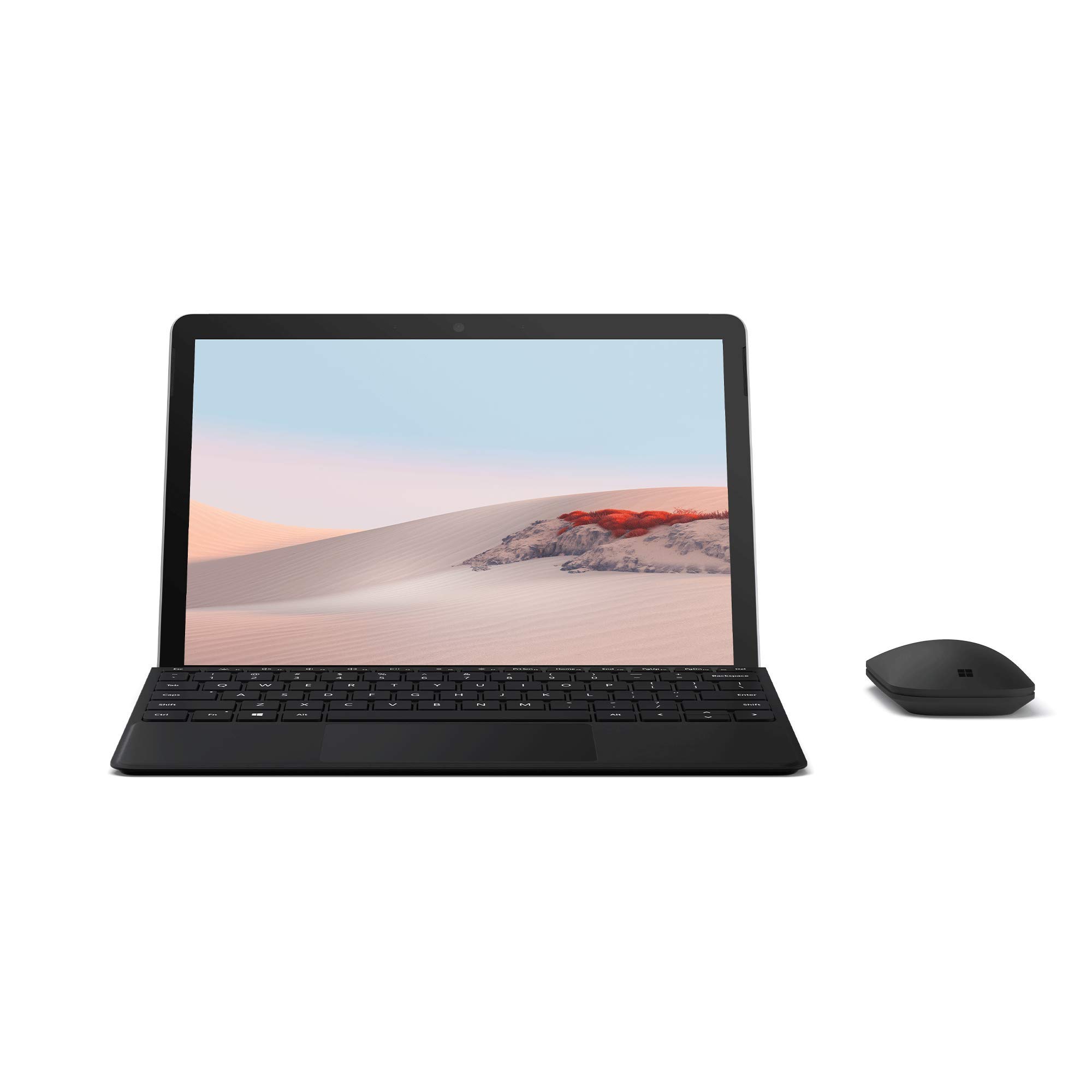 Microsoft Surface Go Type Cover (für Surface Go 1-4) (QWERTZ Deutsch) Schwarz (Generalüberholt)