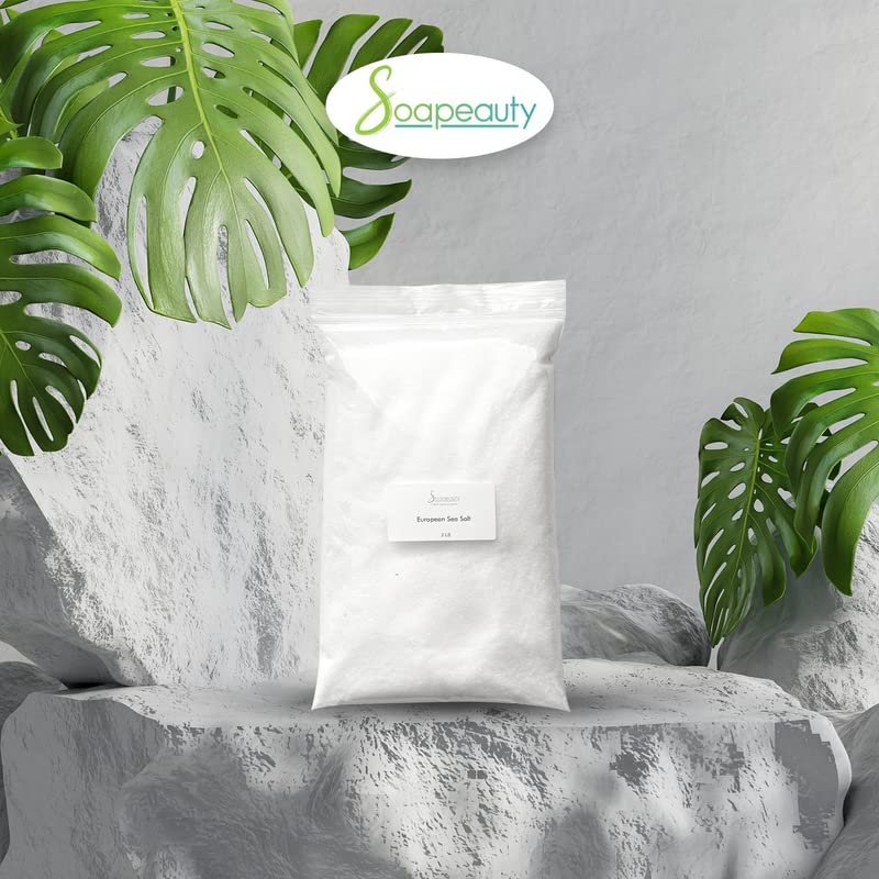 Miniatura 2 de Sal europea de SPA de grano fino 100% natural sin perfume puro producto unisex utilizado en productos cosméticos, exfoliante de sal marina, baño de
