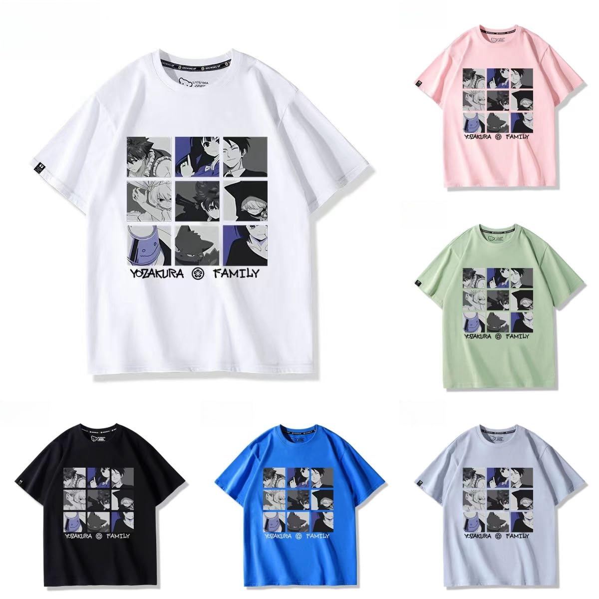 Amazon.co.jp: 夜桜さんちの大作戦 Tシャツ 半袖 肌着 夜桜四怨 夜桜嫌