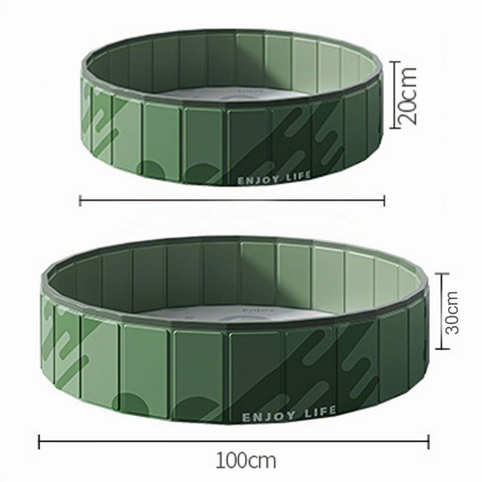 Hundepool Klein,bañera Plegable De PVC para Perros,Piscina De Perros Piscina De Remo De Perros Plegable,Piscina para Niños Piscina Plegable,bañera Portatil Perro-B||100CM