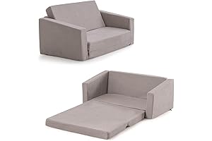 Costzon Kids Sofa: The 2-in-1 Flip-Open Oasis for Budding Explorers