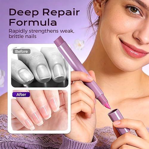 Miniatura 5 de Pluma empujadora de aceite de cutícula 3 en 1, empujador de cutículas de cerámica 2026 y bolígrafo de aceite, herramienta de cuidado de uñas para