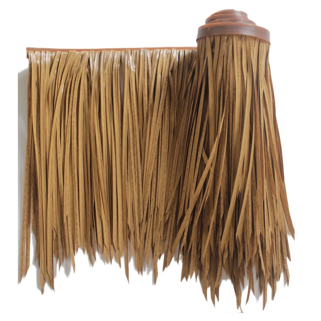 Chaume artificiel de 81 cm pour parasol de bar de plage et toiture de pergola de jardin