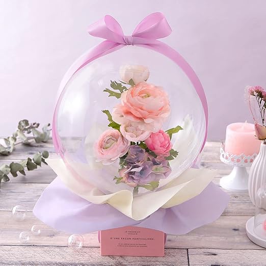 Amazon バルーンフラワー リエート パープル 花 ギフト プレゼント 誕生日 アーティフィシャル フラワー 造花 造花 オンライン通販 Amazon バルーンフラワー リエート パープル 花 ギフト プレゼント 誕生日 アーティフィシャル フラワー 造花 造花 オンライン通販