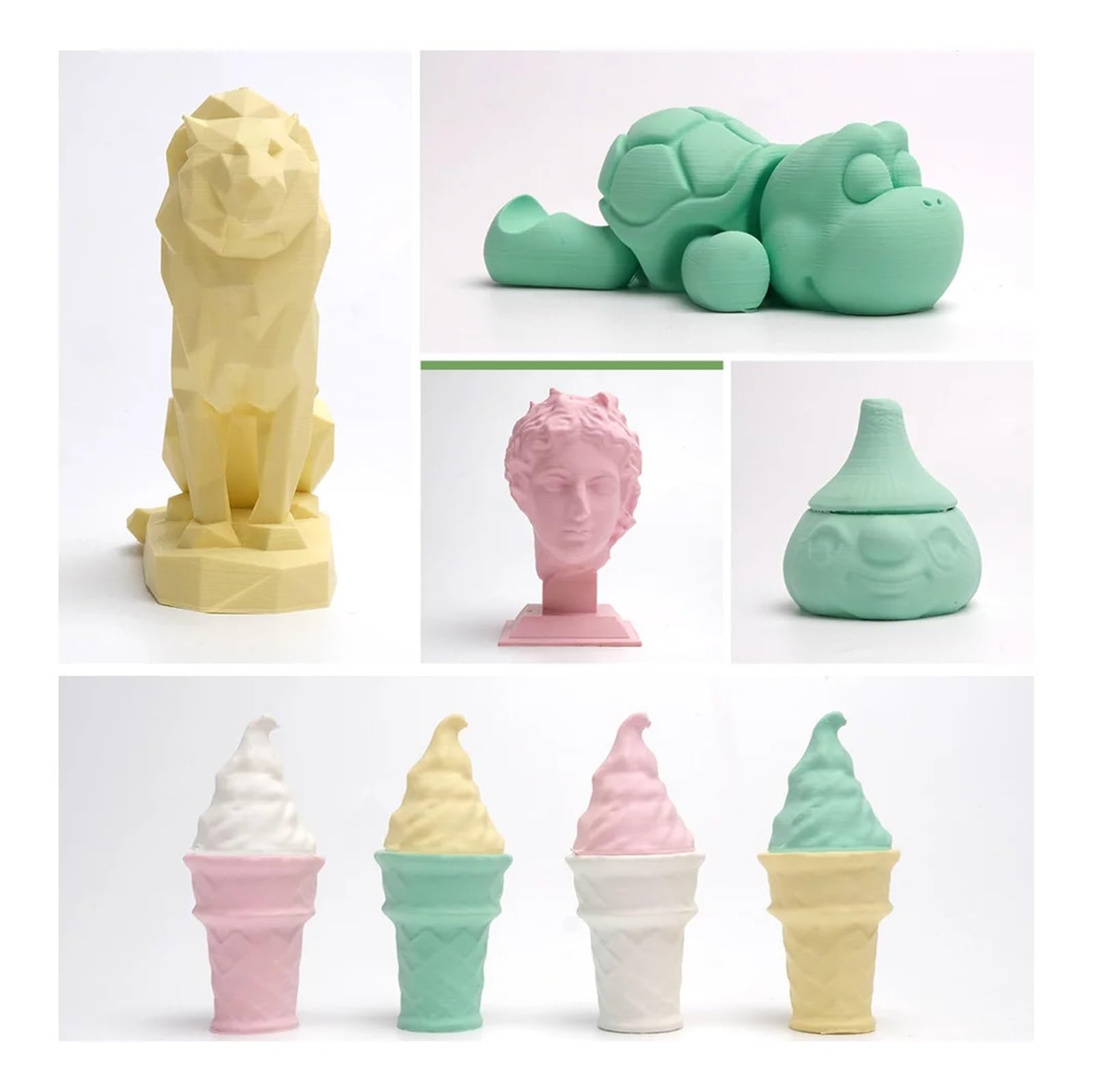 Filament do drukarek 3D, PLA Matte 1,75 mm KG (2,2 LBS) szpula, włókno do drukarki 3D, materiał druku drukarek Matowy(Morandi Purple)