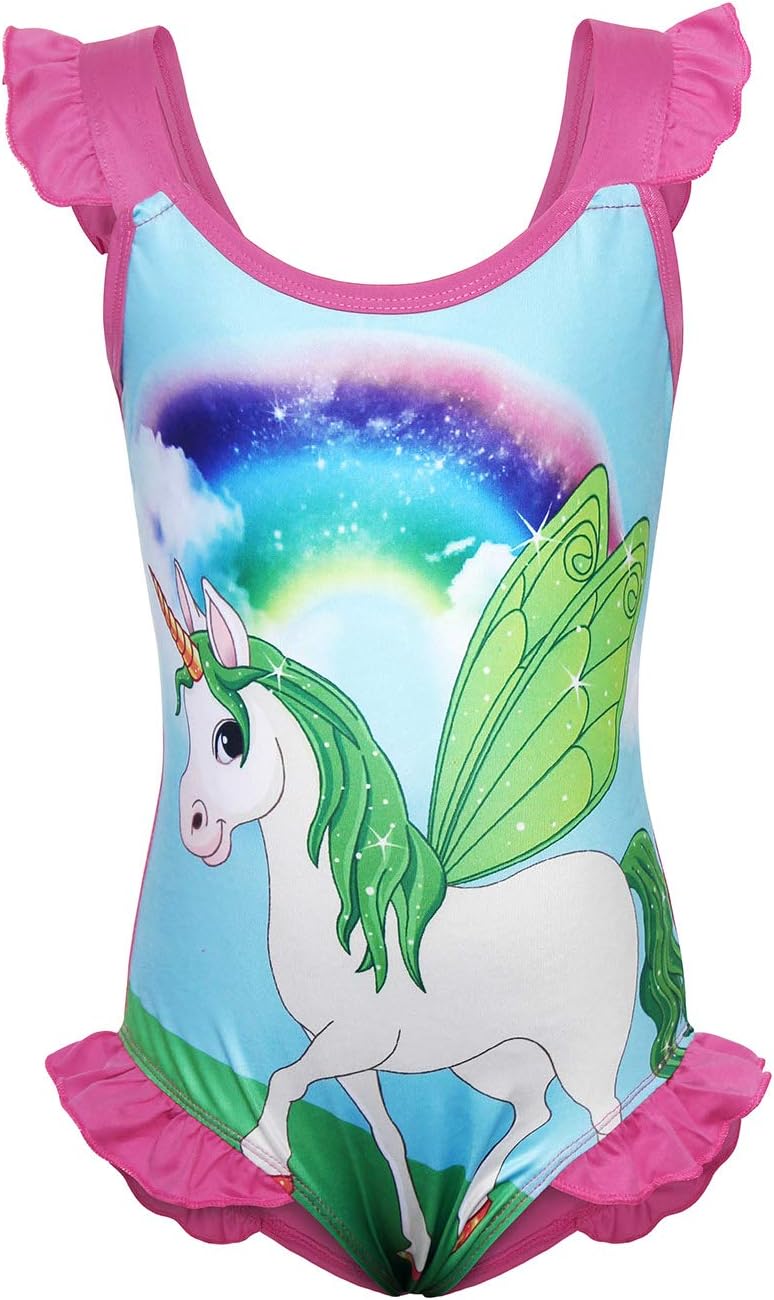 Maillot De Bain Princesse 1 Ou 2 Pièces Pour Fille - Tissu Doux élastique, âge 1 à 7 Ans