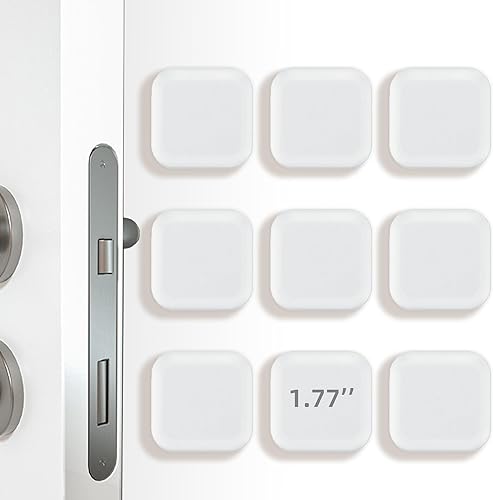 Topes de puerta protectores de pared, parachoques de puerta de silicona, protector de pared autoadhesivo, silenciador de puerta para puerta,