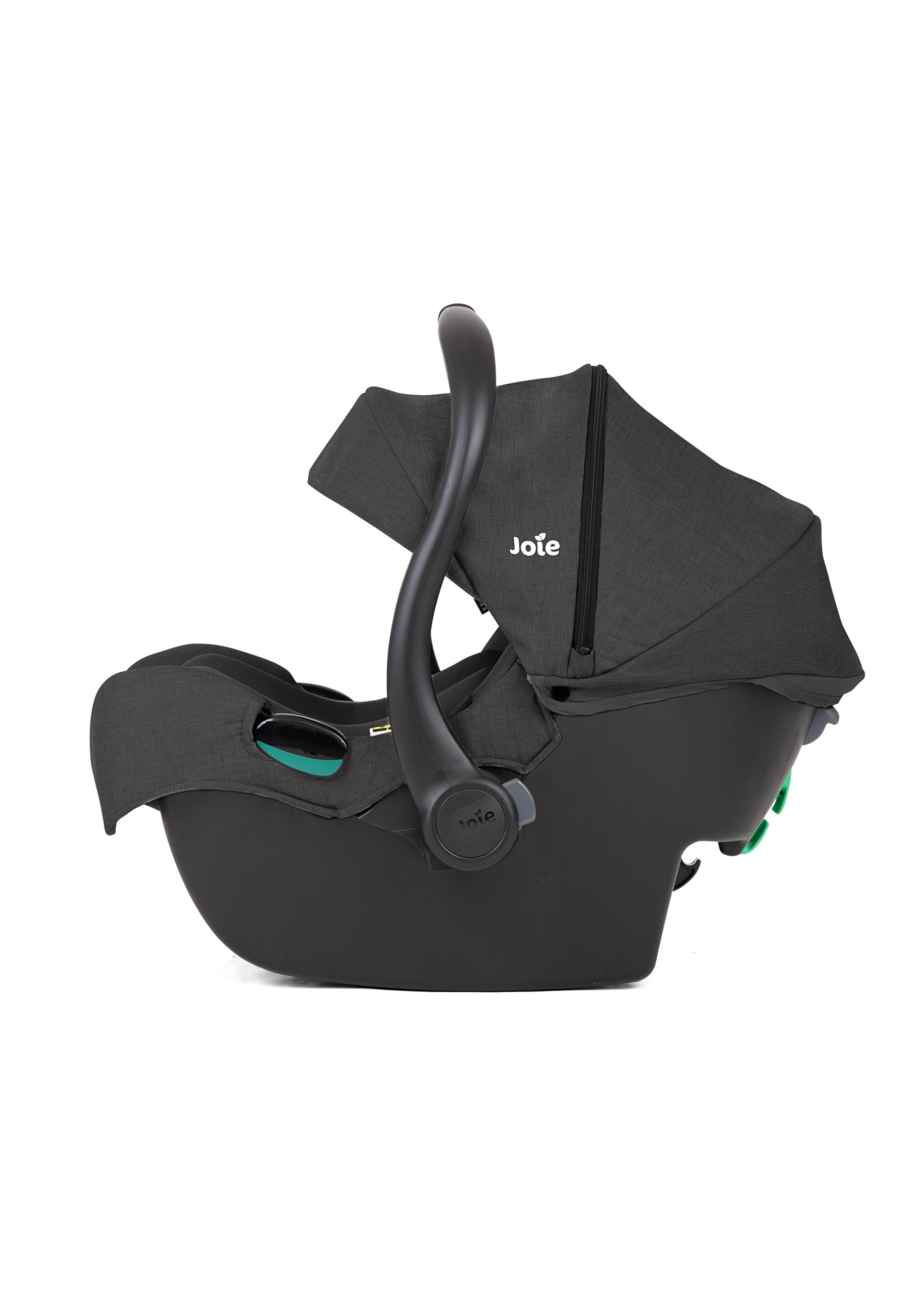 Joie i-Gemm 3 Babyschale, Gruppe 0+, Ab Geburt bis 13 kg, Kompatibel mit i-Base Next, Seitenaufprallschutz, Leicht und sicher, Shale