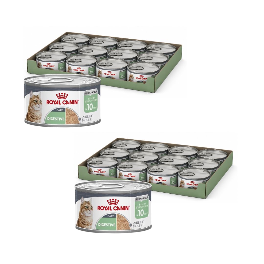 ROYAL CANIN Digestive Care Airlift Loaf | Paquete Doble | 2 x 12 x 85 g | Alimento Completo para Gatos Adultos