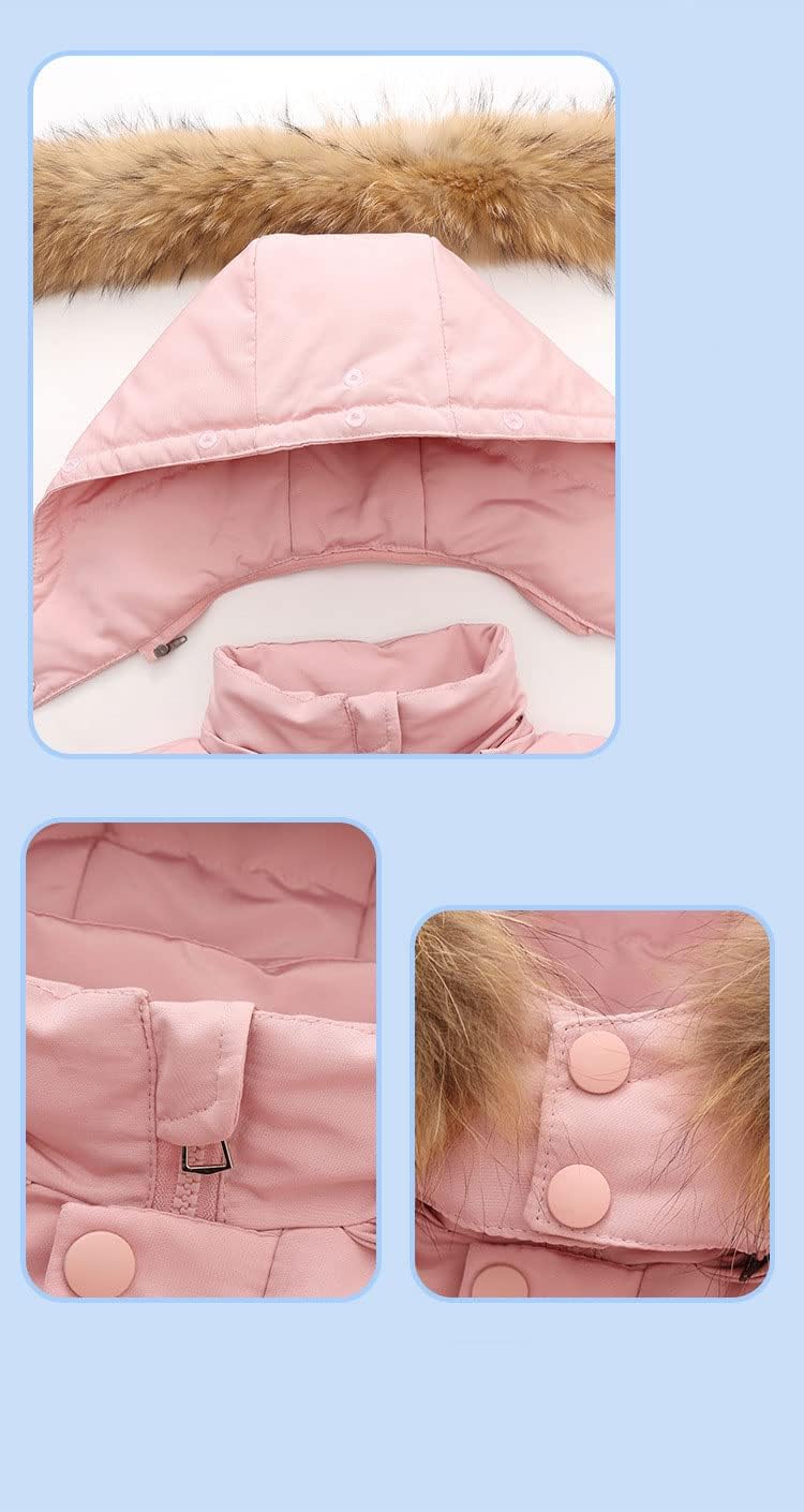 Bestgift Children's down jacket boys and girls 2 thick western style winter clothes suitable for 1-6 years old infants