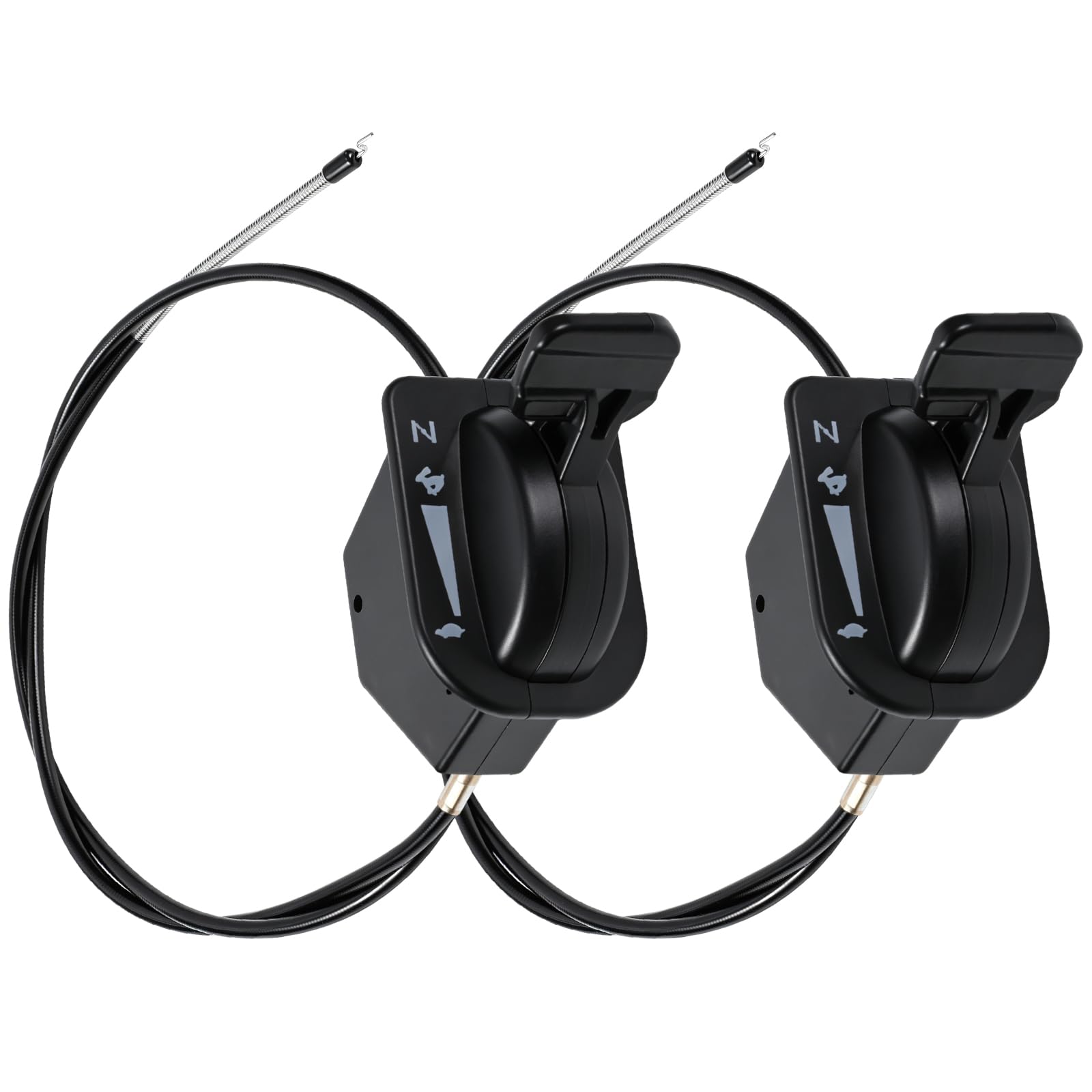 Tellegloww Paquete de 2 cables de estrangulamiento del acelerador compatibles con Cub Cadet 946-05098c Xt1 Lt46 Lt50 Gt50 Gt54 St54 Xt2-lx50 St54 Lt54 Lx46 Conjunto de cable del acelerador compatible