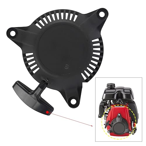 Miniatura 5 de FLYPIG GXH50 Arrancador de retroceso para Honda GXH50U GXH50 GXV50 WX15 4 tiempos motor cortacésped Pit Dirt Bike Buggy Gasolina Scooter Pull Start