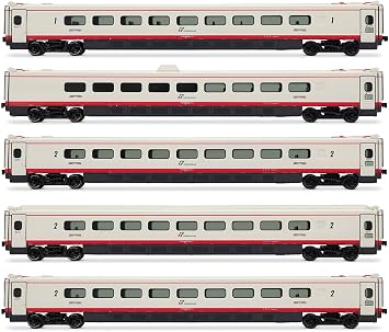 Rivarossi HR3024 FS, ETR 460 "Frecciabianca, 5-Unit Pack Intermediate Coaches, ep. VI Railway 5X Coaches