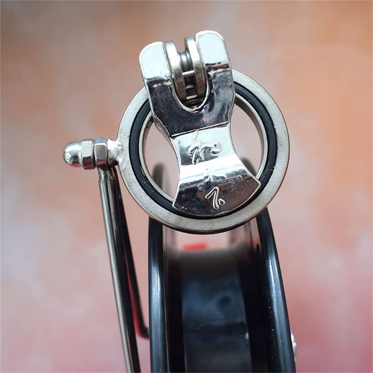 Carrete enrollador de línea para Cometas, Rueda de Agarre para Carrete de bobinado para niños y Adultos, Bloqueo Seguro, Accesorio Profesional y Duradero para Cometas (tamaño: 23 cm)