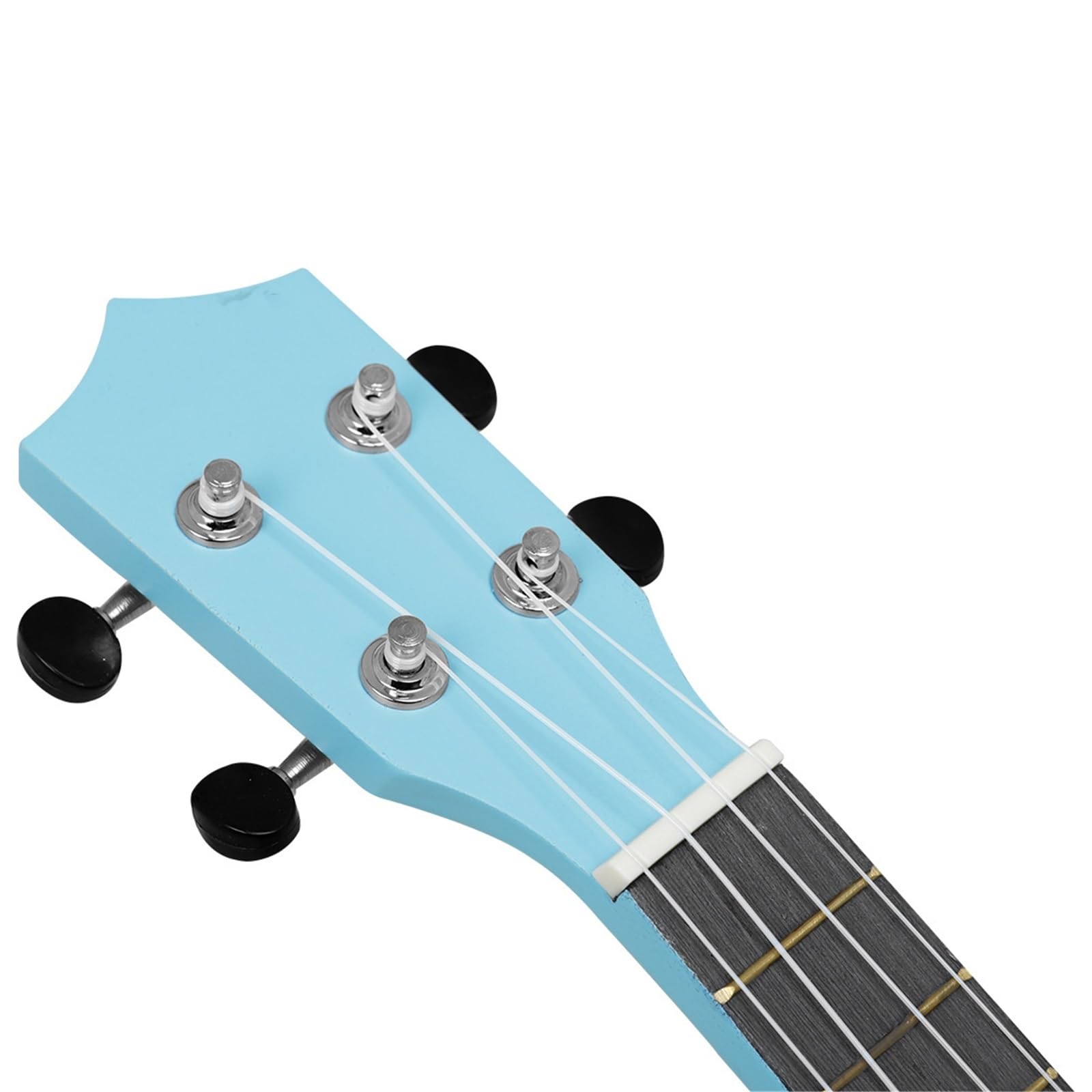 Ukulele Per Principianti Strumento Per Principianti A Quattro Corde Fatto A Mano Per Ukulele In Legno Di Tiglio Blu Da 23 Pollici