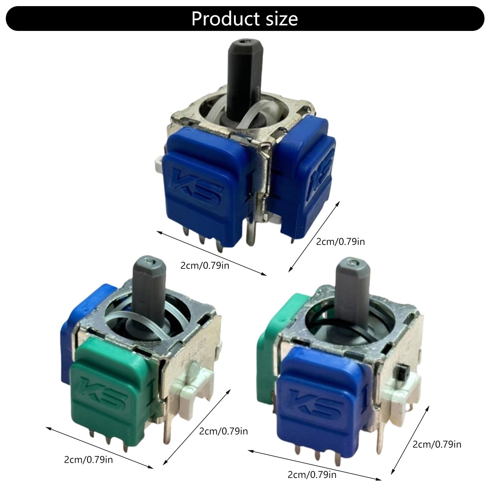Le joystick TMR précis remplace les accessoires pour manette de jeu, le contrôleur de pouce analogique 3D, la dérive libère l ' expérience de jeu, le joystick électromagnétique TMR