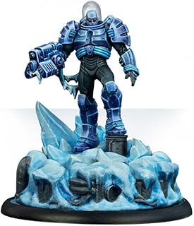 Knight Models Batman Miniature Game: Mr. Freeze Cryo-Armor – 35MM Scale - Unpainted – Ages 14+