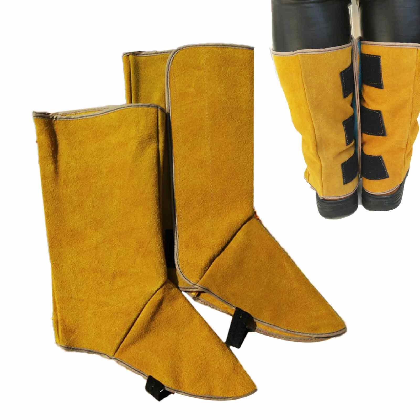 Copriscarpe Di Sicurezza Ignifughi Per Saldatori – Protezione Metatarsale Antiurto E Antiusura, Taglia 12,5×10×5 Cm, Set 2 Pezzi