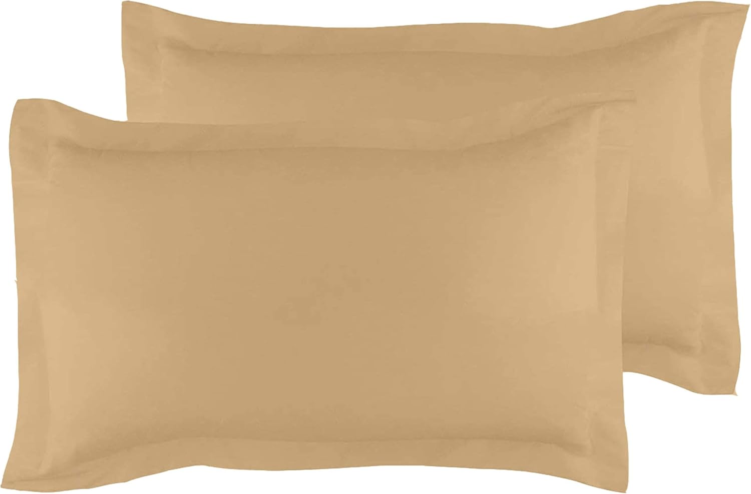Bed Body Pillow Sham for use in Pregnancy Sized 20 x 54 inch 1 Piece, 800 Thread Count 100% Organic Cotton Baby Pink Solid