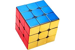 Cyclone Boys Metallic Gold Rubik's Cube