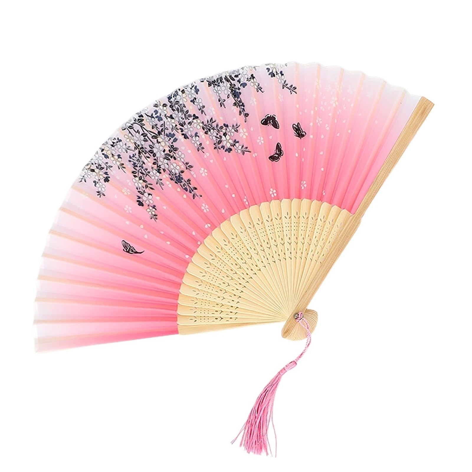 Dcuipg Women's Color2 Folding Fan For Party