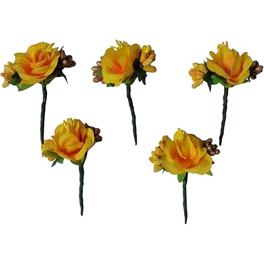 Fancy Golden Juda Pins Set of 5