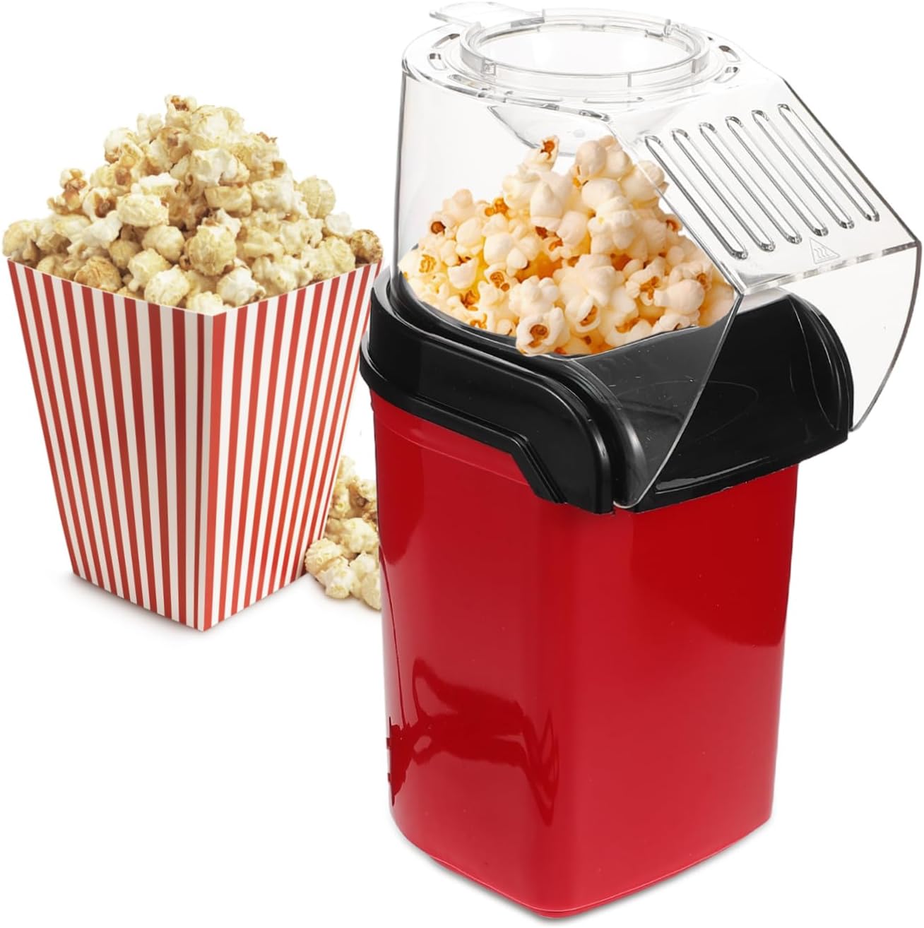 Compact Home Popcorn Maker Butter Melting Feature Electric Popcorn Popper