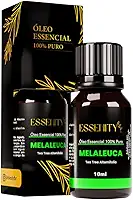 Óleo Essencial de Melaleuca 10ml 100% Puro – Cuidados com a Pele, Tea Tree Natural, Vegano, Aromaterapia – ESSENITY