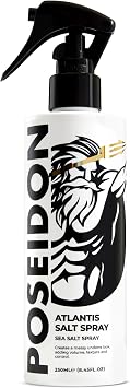 Sea Salt Spray for Men, 250ml   Creates Textured Waves with Refreshing Coconut Scent, Includes Free Styling Guide