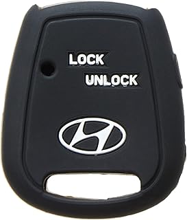 جراب حماية سيليكون بلون اسود لمفتاح التحكم عن بعد لسيارة هيونداي