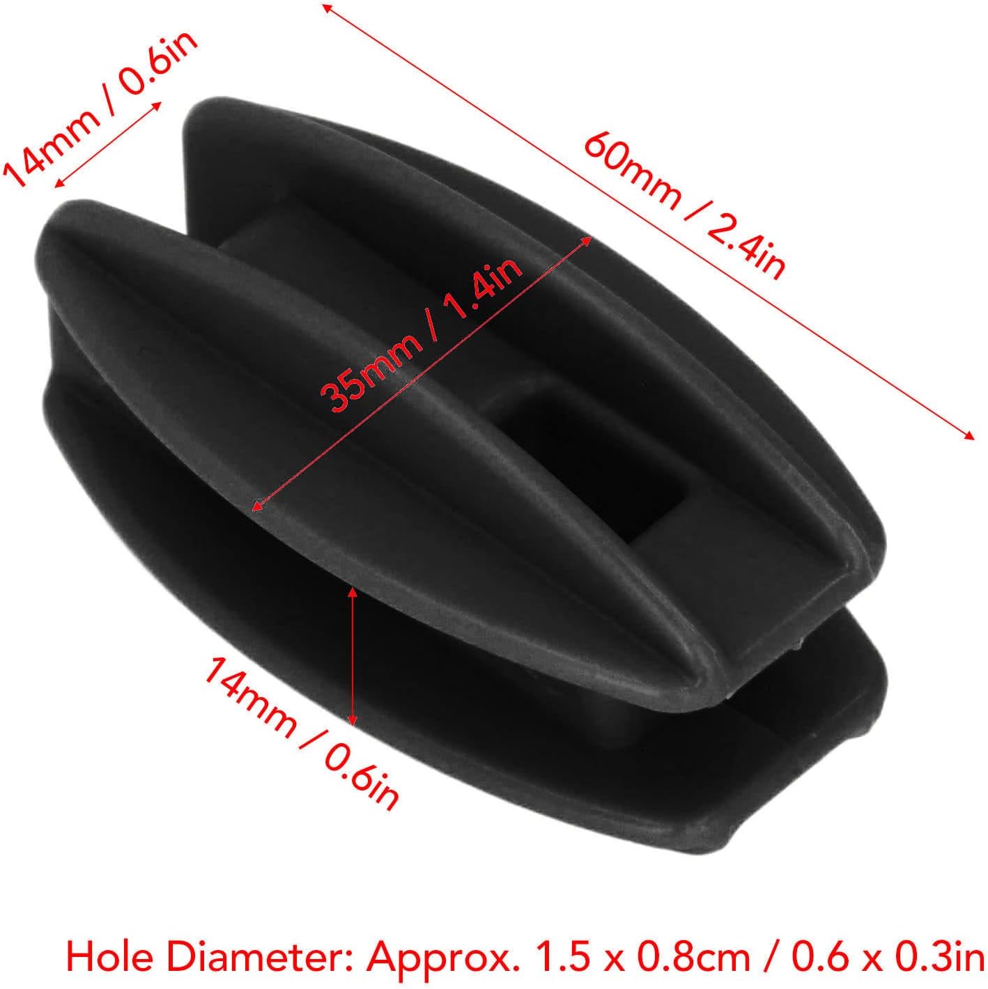 Corner Post Fence Insulator, 100PCS Electric Fence Insulator, Proof and Weather Strong Insulation with Alloy Wire Support, ABS Construction for Steel Wire