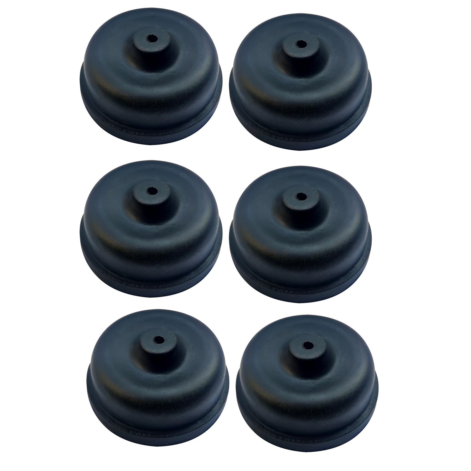 Qusinfc 6PCS Diaphragms Replacements for Aquariums Oxygen Pumps Rubber Silicone Air Pumps Accessories Fishtanks Diaphragms Part Aquariums Diaphragm Replacements