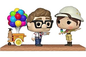 Pop! Moment Disney Pixar Up Carl & Ellie with Balloon Cart Vinyl...