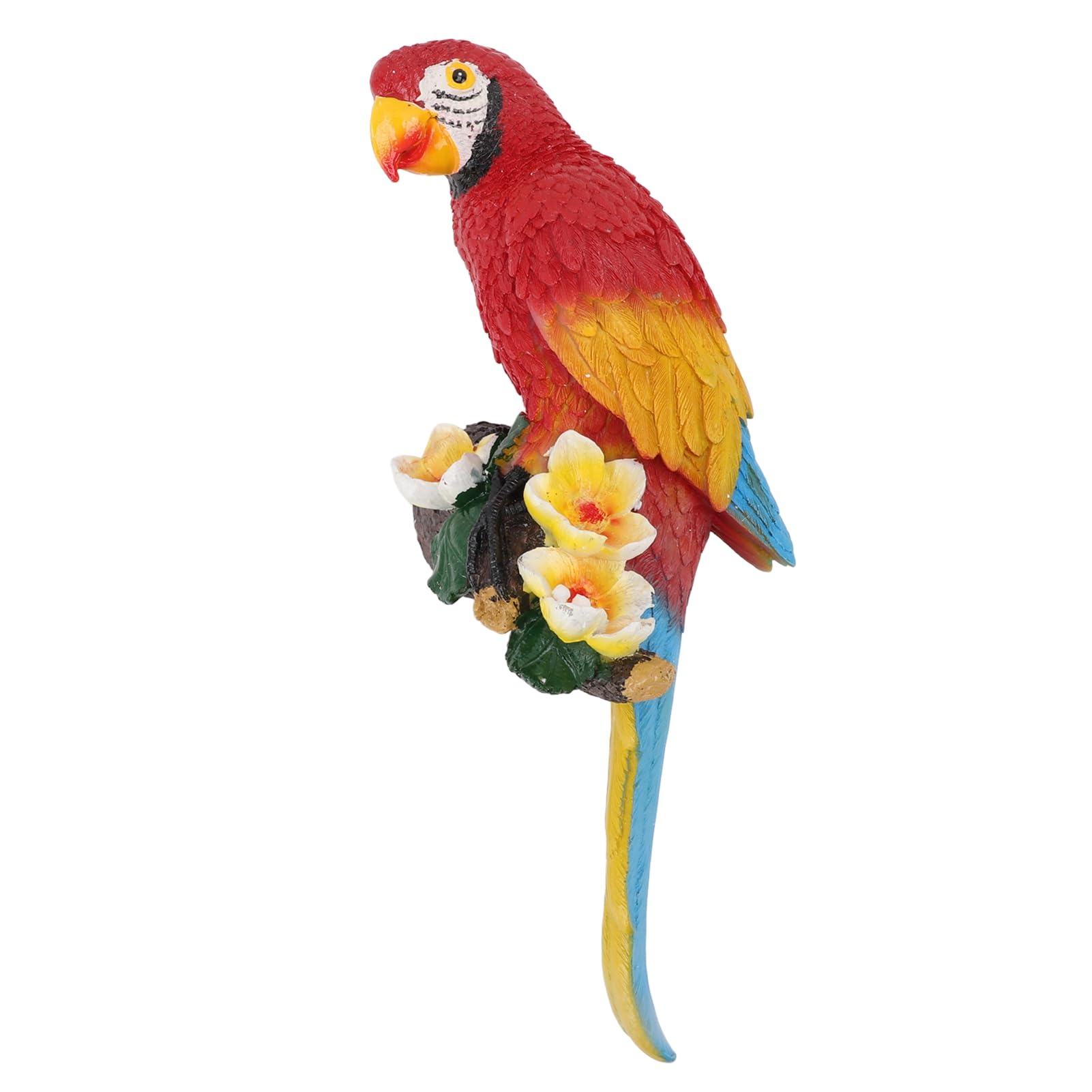 Perroquet en résine Pilipane 34cm : la solution pour un balcon exotique coloré