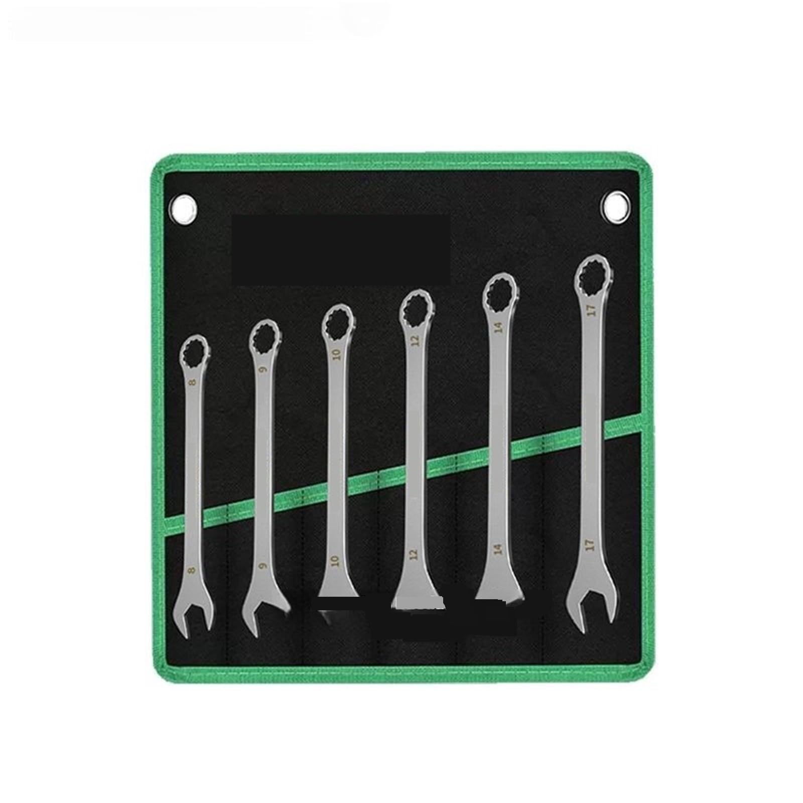 OLAQWENB Torque Wrenches 3mm Open Box Dual-Purpose Wrench 6-24mm Spanner Metric Ratcheting Combination Kit Precision Torque Wrench(8-17mm 6pcs kit)