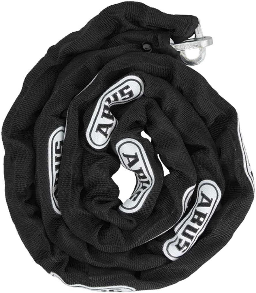 ABUS 8KS/85 6ft Hardened Steel Square Link Security Chain - Max Protection for Bikes, ATVs, Trailers & Motorcycles