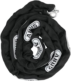ABUS 8KS/85 6ft Hardened Steel Square Link Security Chain - Max Protection for Bikes, ATVs, Trailers & Motorcycles