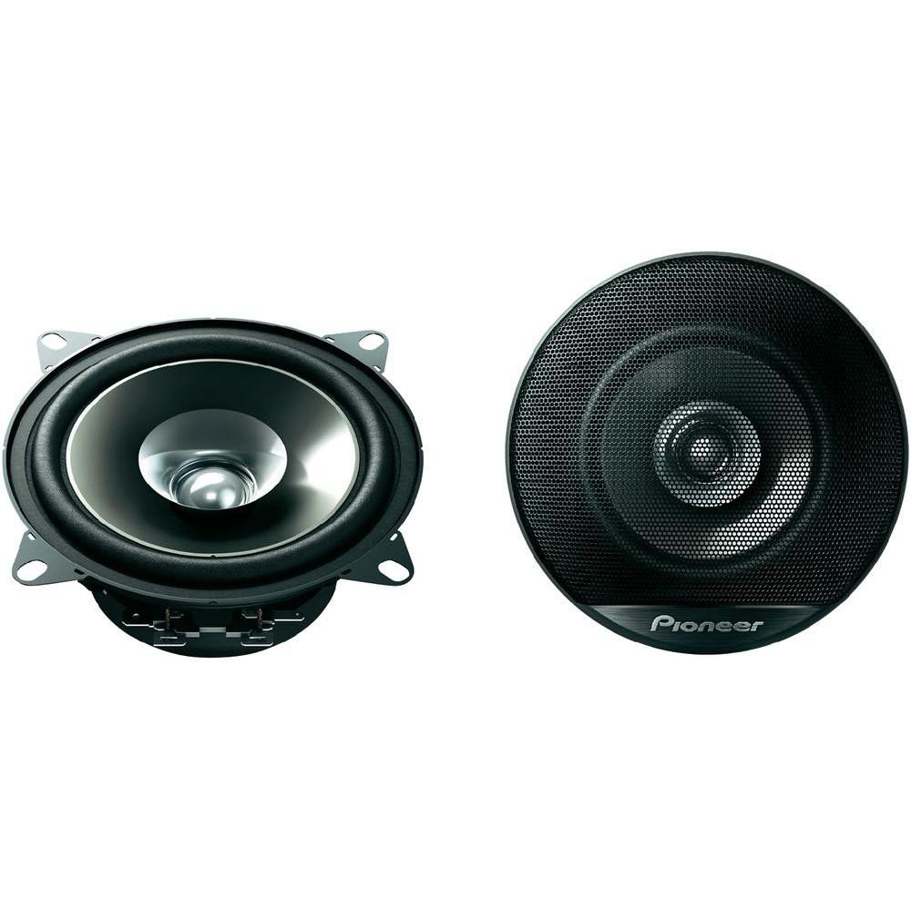 Lautsprecher Einbauset passend mit Pioneer TS-G1010F - 10cm Doppelkonus 100mm PKW KFZ Auto 190W Paar Einbausatz für Citroen C1